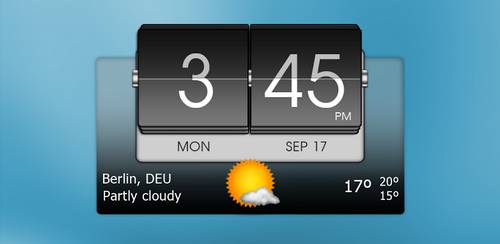 Free download digital clock widget for android iphone