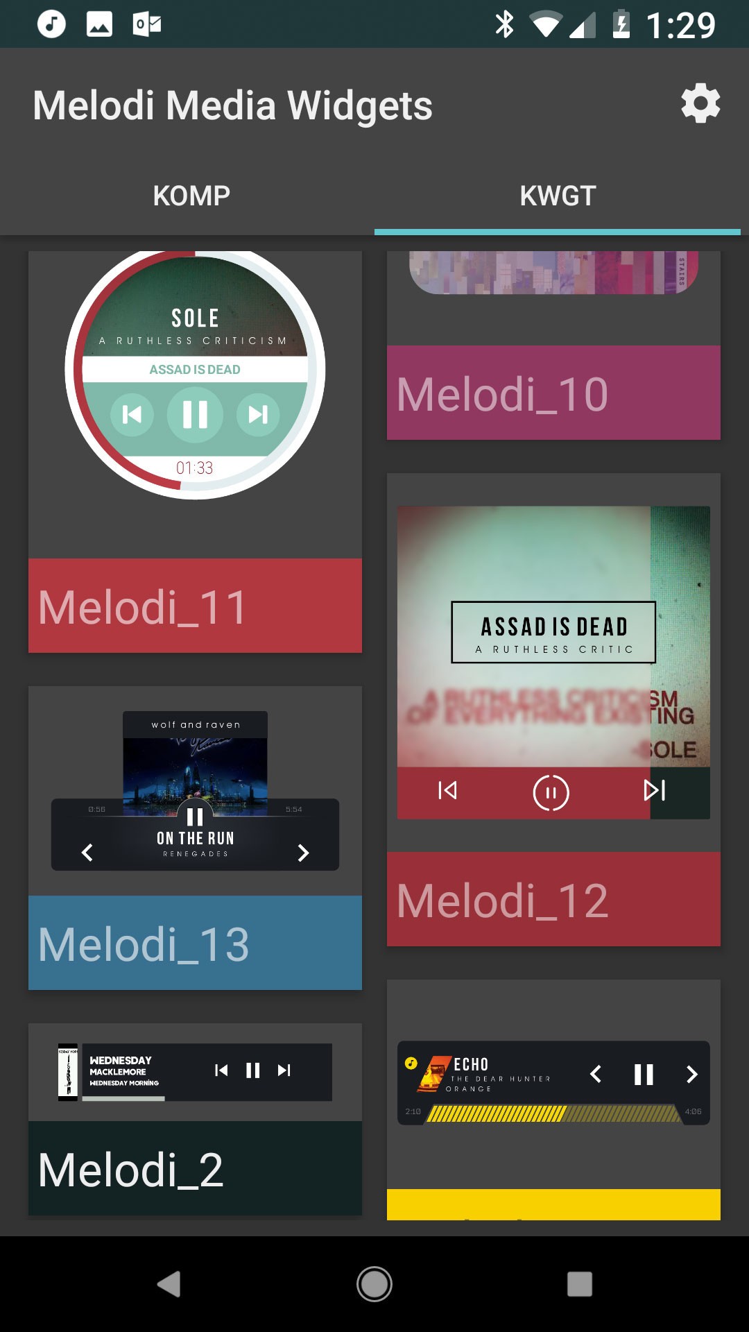 Music Widget Download For Android