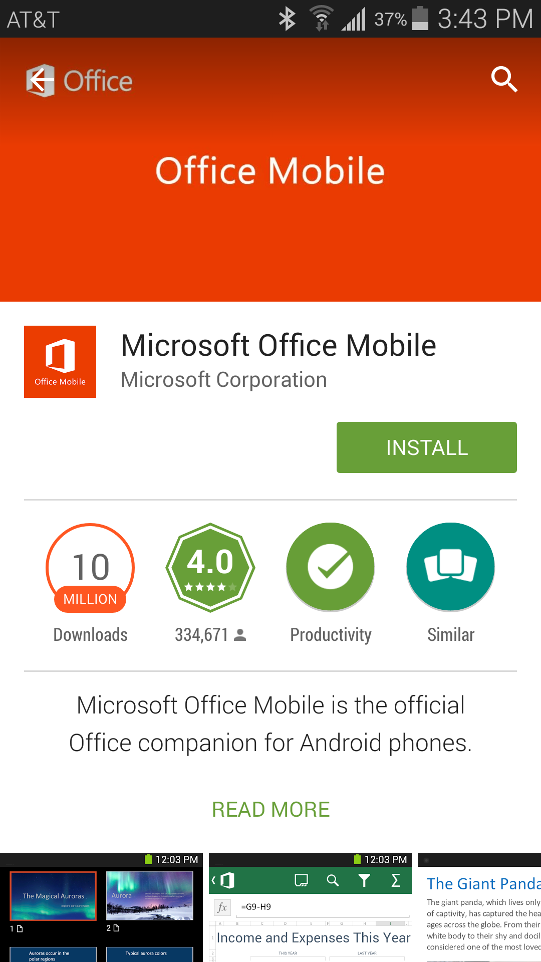 Excel for mobile phones download mp4
